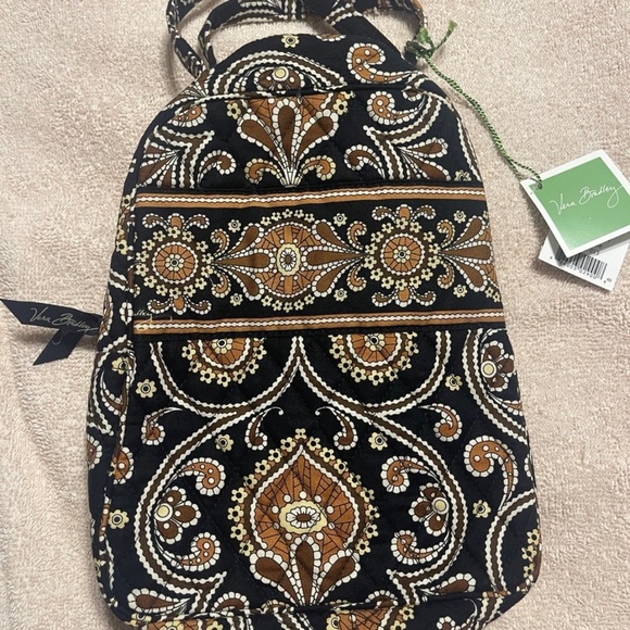 NWT Vera Bradley Caffe Latte Lunch Box Retired pattern - Picture 2 of 8